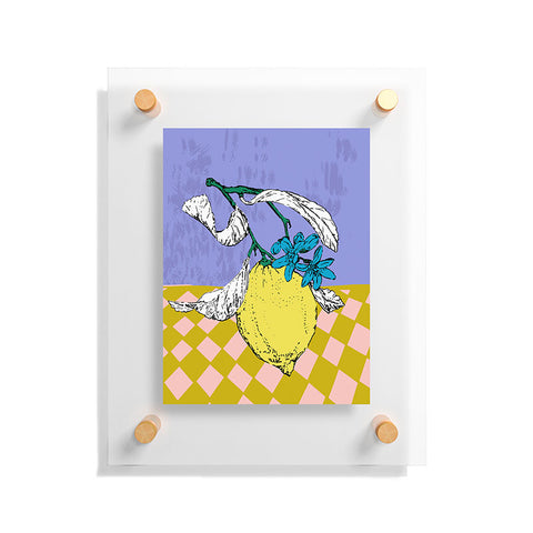 DESIGN dannick Super fruits Lemon Floating Acrylic Print
