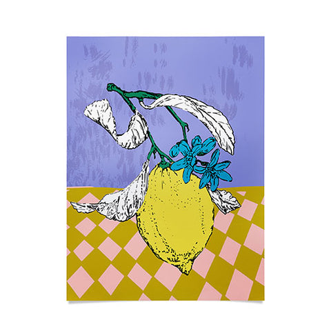 DESIGN dannick Super fruits Lemon Poster