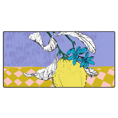 DESIGN dannick Super fruits Lemon Desk Mat