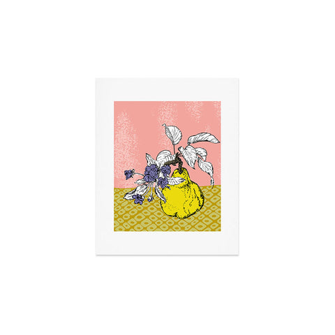 DESIGN dannick Super fruits Pear Art Print