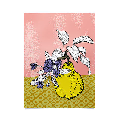 DESIGN dannick Super fruits Pear Poster
