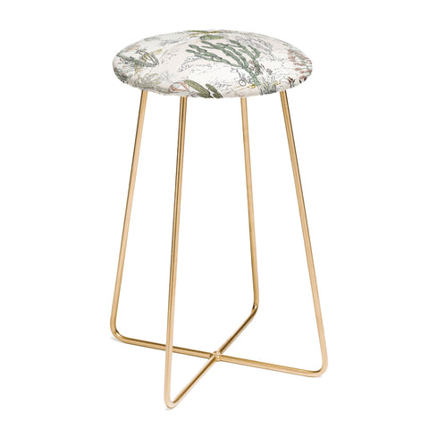 DESIGN dannick whimsical cactus landscape airy Counter Stool