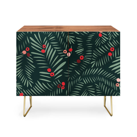 DESIGN d´annick winter christmas time green Credenza