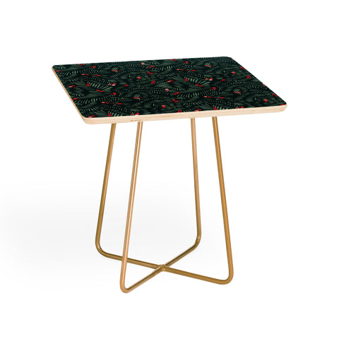 DESIGN d´annick winter christmas time green Side Table