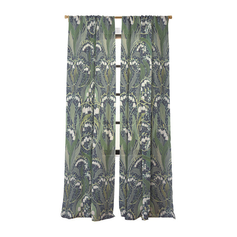 DESIGN dannick Wonderful poisonous lily Sheer Non Repeat