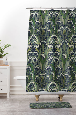 DESIGN dannick Wonderful poisonous lily Shower Curtain And Mat