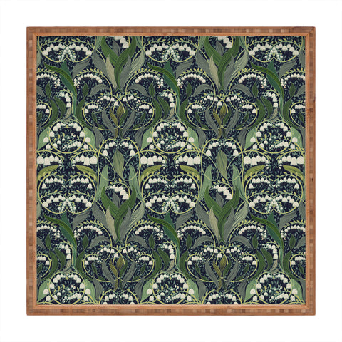 DESIGN dannick Wonderful poisonous lily Square Tray