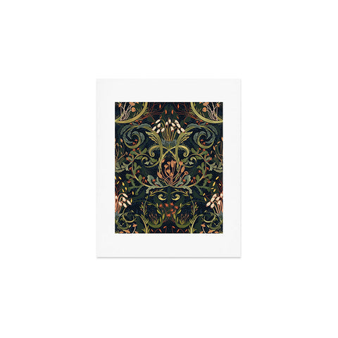 DESIGN dannick Woodland moss dark Art Print
