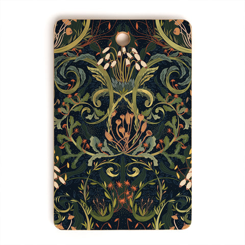 DESIGN d´annick Woodland moss dark Cutting Board Rectangle