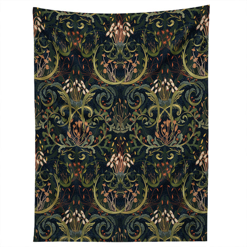 DESIGN d´annick Woodland moss dark Tapestry