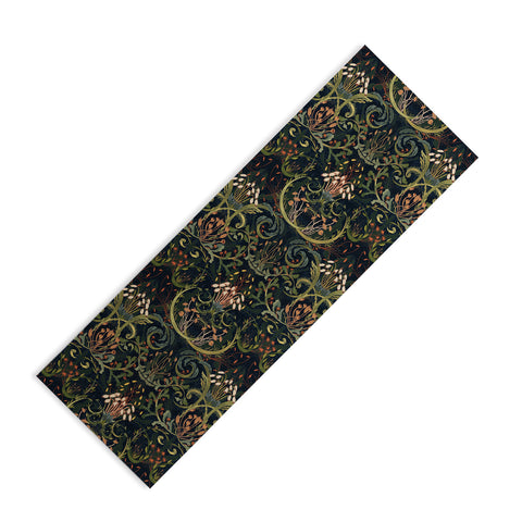 DESIGN dannick Woodland moss dark Yoga Mat