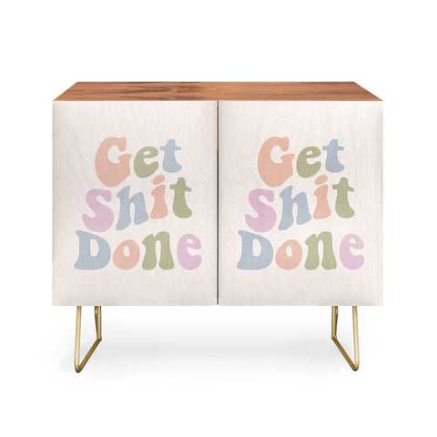 DirtyAngelFace Get Shit Done Credenza