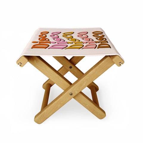 DirtyAngelFace Groovy Disco Disco Folding Stool