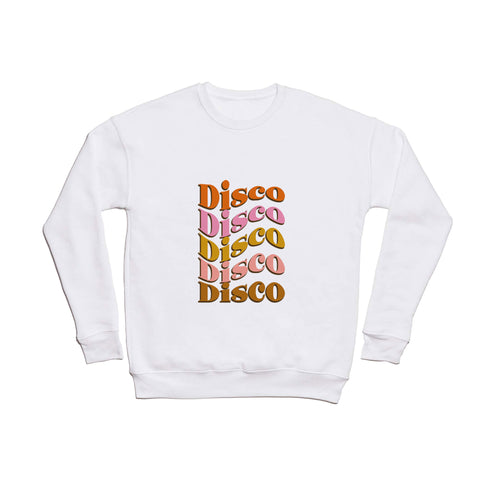 DirtyAngelFace Groovy Disco Disco Crewneck Sweatshirt
