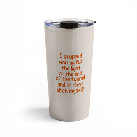 DirtyAngelFace I Stopped Waiting for the Light Travel Mug