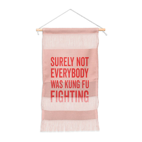 DirtyAngelFace Kung Fu Fighting Wall Hanging Portrait