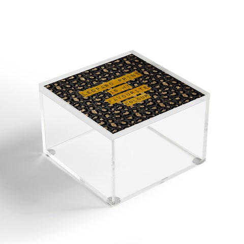 DirtyAngelFace Leopard Print Is My Favourite Acrylic Box