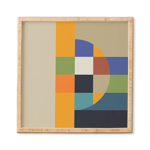 Dominique Vari Words Bauhaus Abstract Eclipse Framed Wall Art