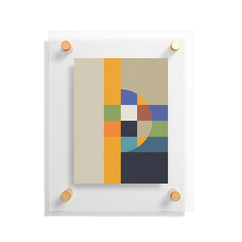Dominique Vari Words Bauhaus Abstract Eclipse Floating Acrylic Print