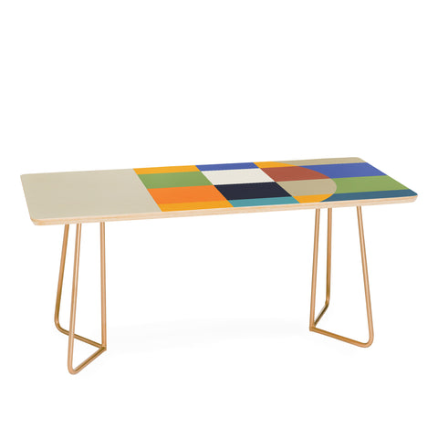 Dominique Vari Words Bauhaus Abstract Eclipse Coffee Table