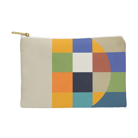 Dominique Vari Words Bauhaus Abstract Eclipse Pouch