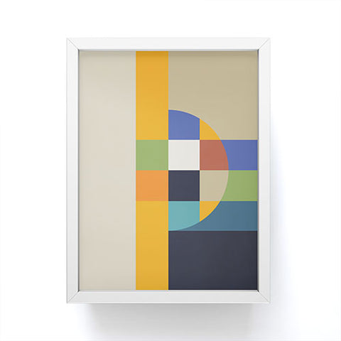 Dominique Vari Words Bauhaus Abstract Eclipse Framed Mini Art Print