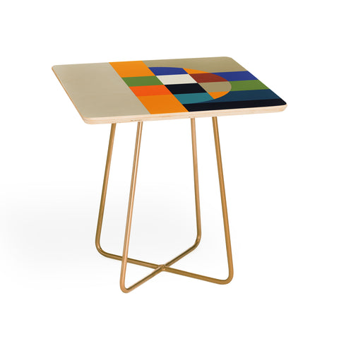 Dominique Vari Words Bauhaus Abstract Eclipse Side Table