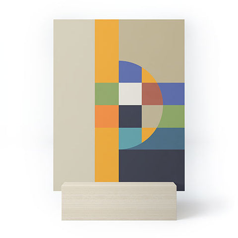 Dominique Vari Words Bauhaus Abstract Eclipse Mini Art Print