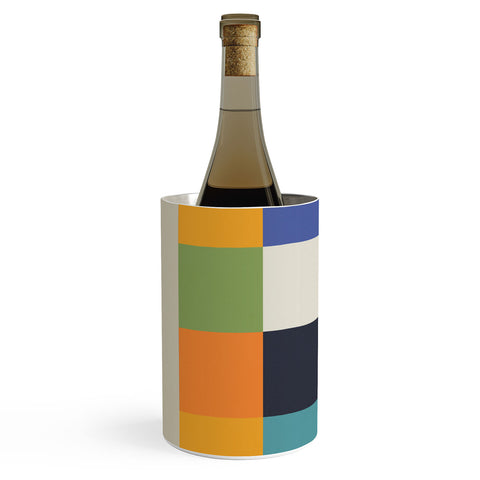 Dominique Vari Words Bauhaus Abstract Eclipse Wine Chiller