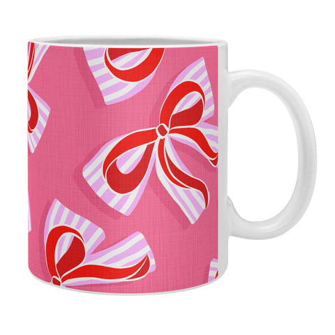 Dominique Vari Words Ditsy Kitsch Ribbons and bows Coffee Mug