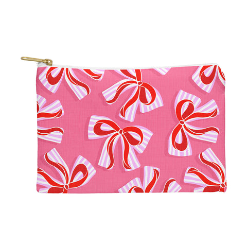 Dominique Vari Words Ditsy Kitsch Ribbons and bows Pouch