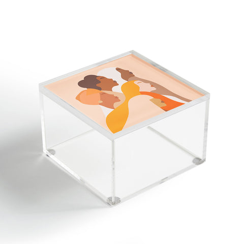 Dominique Vari Words Girl Power Strong Women Acrylic Box