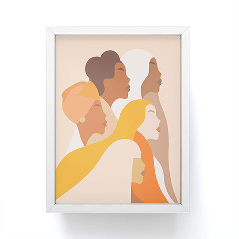 Dominique Vari Words Girl Power Strong Women Framed Mini Art Print