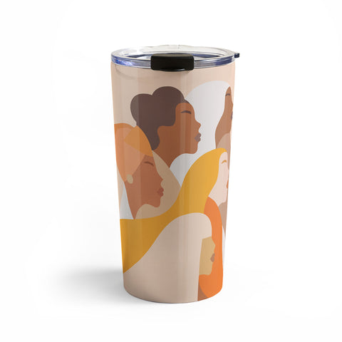 Dominique Vari Words Girl Power Strong Women Travel Mug