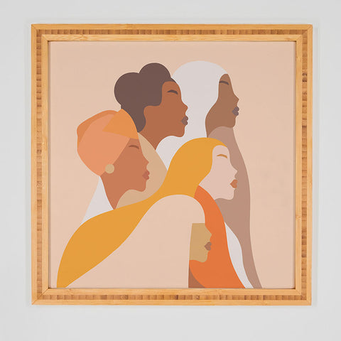 Dominique Vari Words Girl Power Strong Women Framed Wall Art