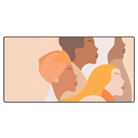 Dominique Vari Words Girl Power Strong Women Desk Mat