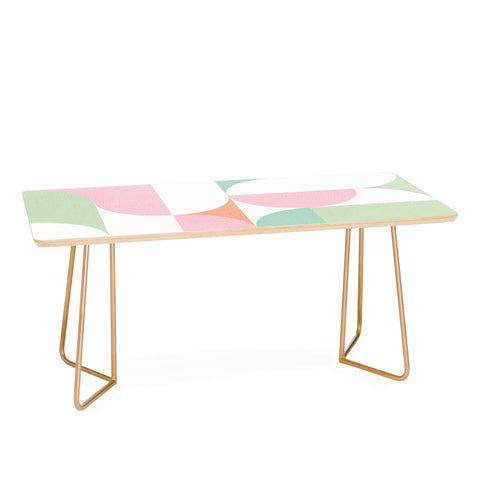 Dominique Vari Words MidMod geometric dots and shapes Coffee Table