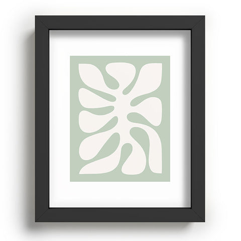 Dominique Vari Words Minimal Abstract Matisse Recessed Framing Rectangle