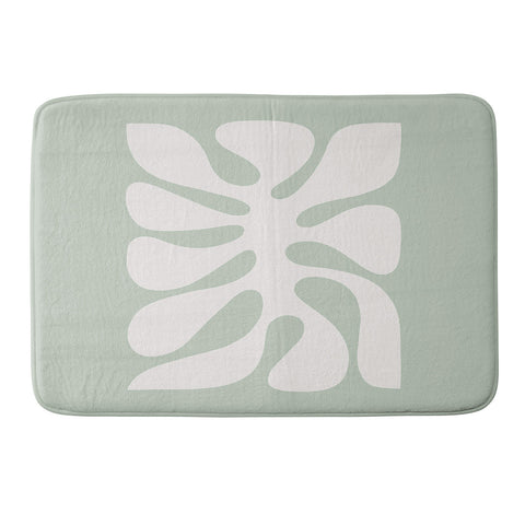 Dominique Vari Words Minimal Abstract Matisse Memory Foam Bath Mat