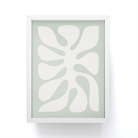Dominique Vari Words Minimal Abstract Matisse Framed Mini Art Print
