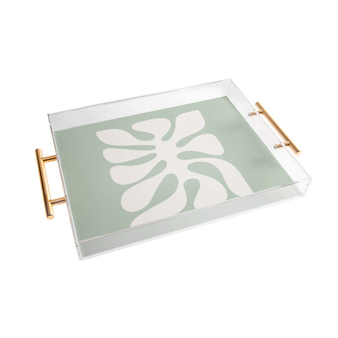 Dominique Vari Words Minimal Abstract Matisse Acrylic Tray