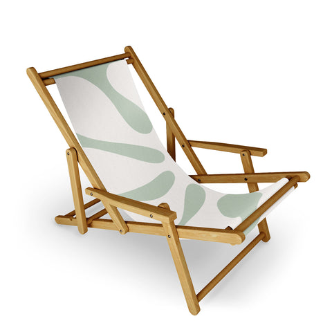 Dominique Vari Words Minimal Abstract Matisse Sling Chair