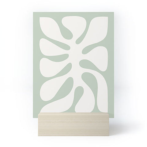 Dominique Vari Words Minimal Abstract Matisse Mini Art Print