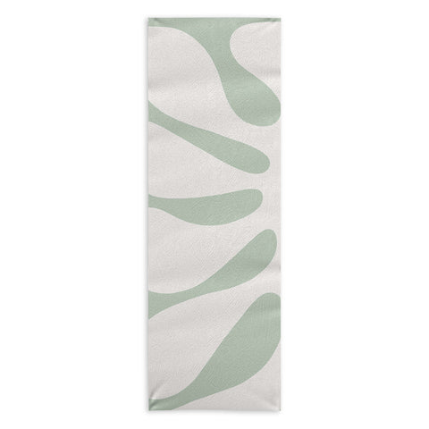 Dominique Vari Words Minimal Abstract Matisse Yoga Towel