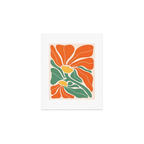 Dominique Vari Words Modern Boho Art Nouveau Floral Art Print