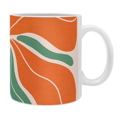 Dominique Vari Words Modern Boho Art Nouveau Floral Coffee Mug