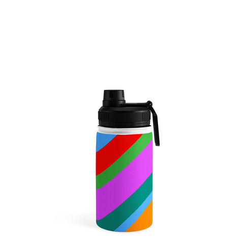 Dominique Vari Words Pride without Prejudice Rainbow Water Bottle