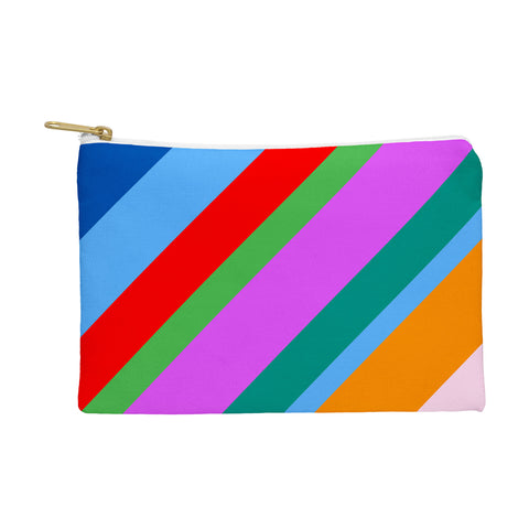 Dominique Vari Words Pride without Prejudice Rainbow Pouch