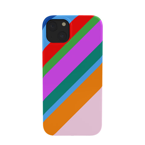 Dominique Vari Words Pride without Prejudice Rainbow Phone Case