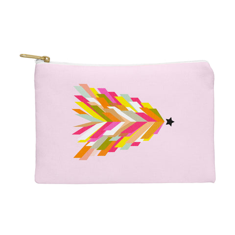 Dominique Vari Words Rainbow Christmas Tree Pouch